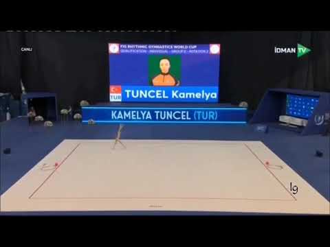 Kamelya Tuncel Hoop AA Qualifications World Cup Baku 2021