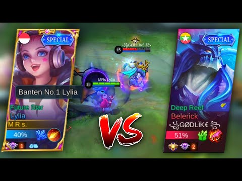 KETEMU TOP GLOBAL BELERICK!! SIAPAKAH YANG MENANG? - Lylia Gameplay
