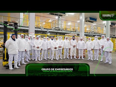 Coagru Informativo - Novo grupo de empresários e lideranças regionais visita a Unitá