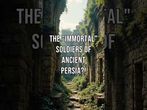 The "Immortal" Soldiers of Ancient Persia?! 🛡️#Immortals #PersianEmpire #HistoricalLegend