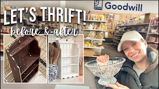 Thrifting Goodwill for VALUABLE Items & Transforming Thrift Store Decor to Use in My Home!