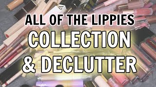 MASSIVE Lipstick Collection & Declutter | 100 Lip Products 💄