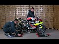 SEFIS D20 sklopný moto stojan přední a zadní set - vidle / packy