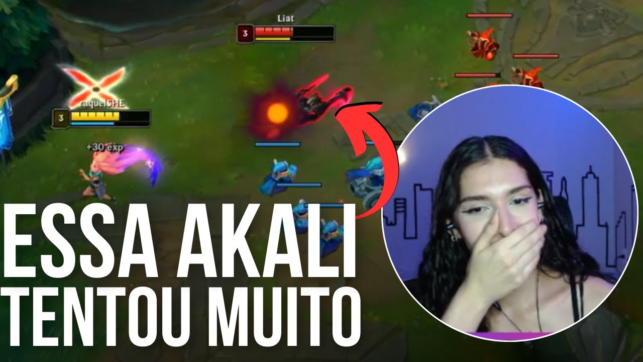 ZOE SEMPRE GANHA DA AKALI ??  - League of Legends  @raquelshe