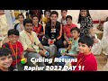 Day 1 of Cubing Returns Raipur 2022 | A SPEEDCUBING COMPETITION VLOG - Part 1