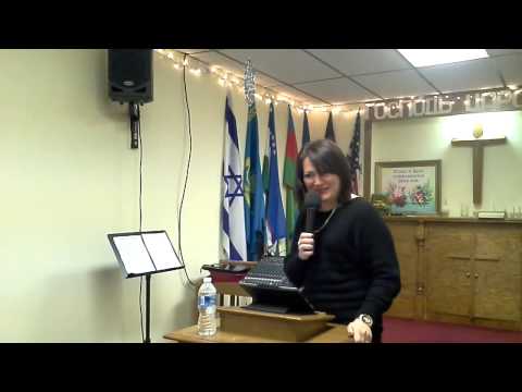 1.17.2014 "Женщина Глазами Бога". Пастор Ирина Михайлик (2)