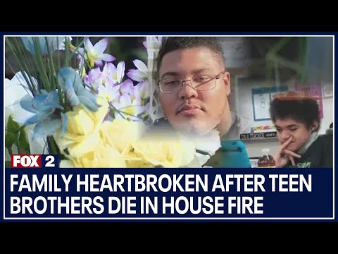 Family heartbroken after teen brothers die in Inkster house fire