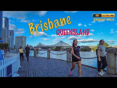 Brisbane, Australia - 4K Ambient Walk