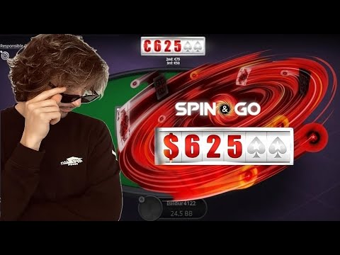 HIT 625€ POKERSTARS SPIN & GO DURING 25€ SESSION. WILL I WIN IT? @SmartSpinTV @FullSpinPoker