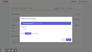 Revizyon Dosyasını nasıl yükleyebilirim?