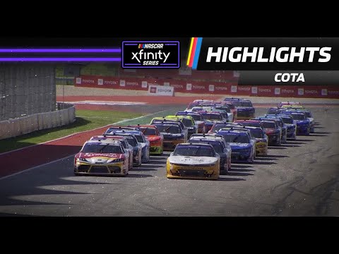 NASCAR エコパーク オートモーティブGP at COTA Xfinityシリーズのハイライト動画