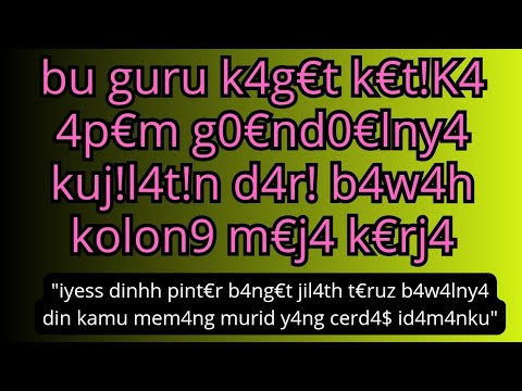 Dari Kolong Meja Bu Guru #kisahnyata