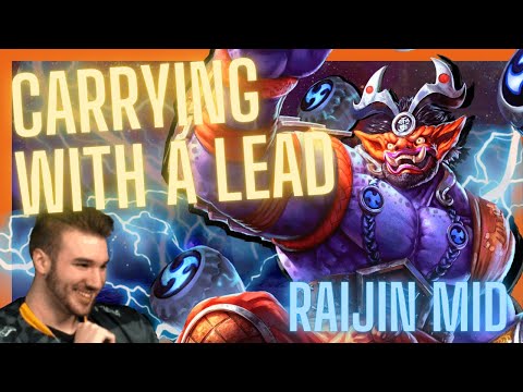 HOW TO FARM EFFICIENTLY WITH RAIJIN AND POP OFF WITH THE LEAD (Play-By-Play)