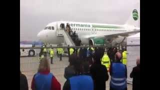 preview picture of video 'Kassel-Calden: Der neue Flughafen wird eröffnet'