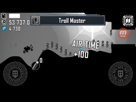 Hill Climb Racing - "Troll Master" achievement in Ragnarok