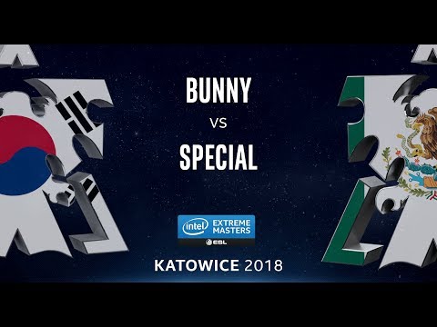 StarCraft II - Bunny [T] vs. SpeCial [T] - LB Final - B3 - IEM Katowice 2018