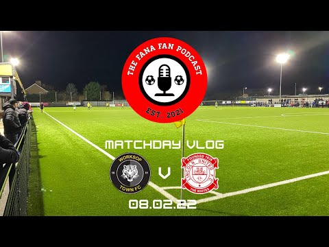 EIGHT GOAL THRILLER! VLOG! Worksop Town Vs Lincoln United!