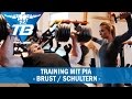 Training mit Pia im Quo Vadis | Brust / Schultern