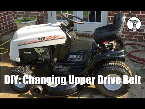 DIY: How to Change the Upper Drive Belt on MTD Gold Lawn Mower - Bolens or Yard Machines