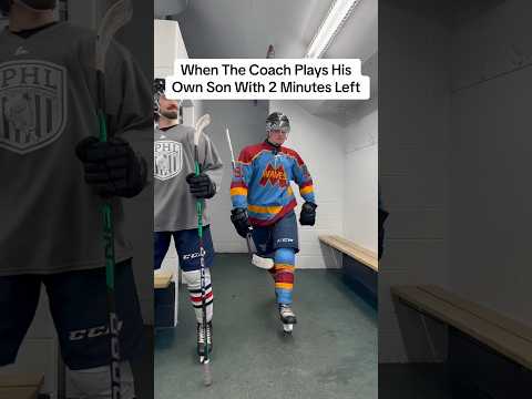 Coach’s kid is to worried about Fortnite! #hockey #nhl #hockeyplayers #fortnite #coach #coaching