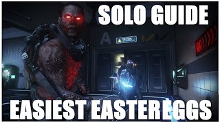 Exo Zombies "Breakout" Solo Easter Egg Guide! Easiest COD Zombies Easter Eggs (Updated 2023)