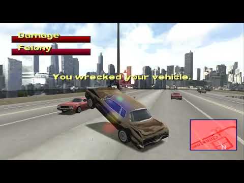 Driver 2 - PS1 4K - Take a Ride - Chicago