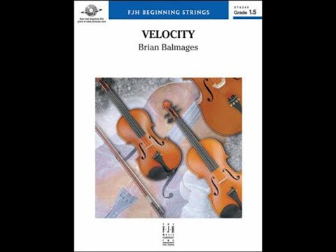 Velocity by Brian Balmages Orchestra - Score and Sound