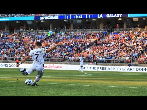 GOAL: Romain Alessandrini scores on a long range free kick