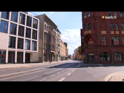 Großbaustelle: Straße der Jugend