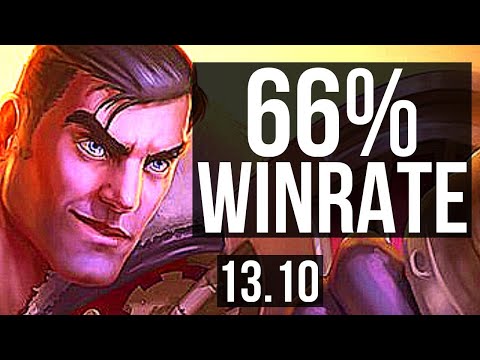 JAYCE vs FIORA (TOP) | 66% winrate, 4/1/2 | KR Master | 13.10
