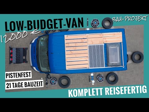Ein pistenfester Campervan für 12.000 Euro? So funktioniert Low-Budget!