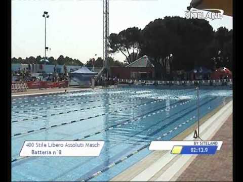 Serie 8 dei 400 Stile Libero  Assoluti Maschi Master - 12 MEMORIAL ANDREA BETTIOL