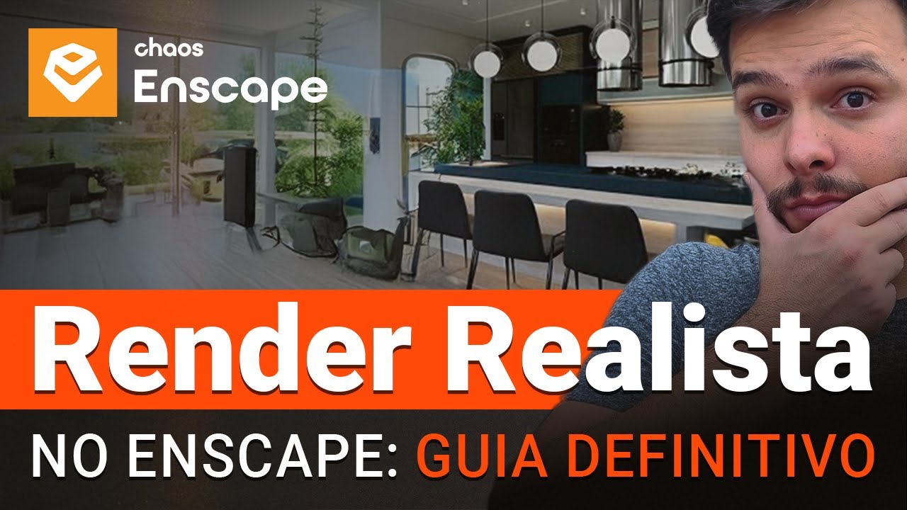TUTORIAL: PASSO A PASSO PARA UM  RENDER REALISTA NO ENSCAPE #enscape