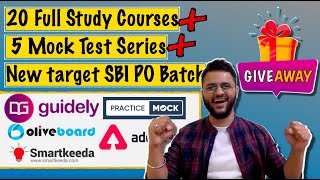 Free SBI PO Classes + 20 Full Study Courses + 5 Test Series GiveAway FREE | SBI PO 2022 Free Classes