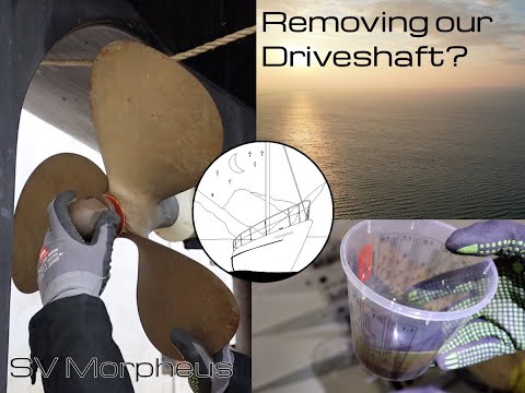 Removing our driveshaft? Preserving our steel keel and our future plans - Sailing Vessel Morpheus #6