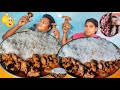eating show | Chicken mitha mushroom cooking | Chicken curry with rice eating | Chicken mukbang