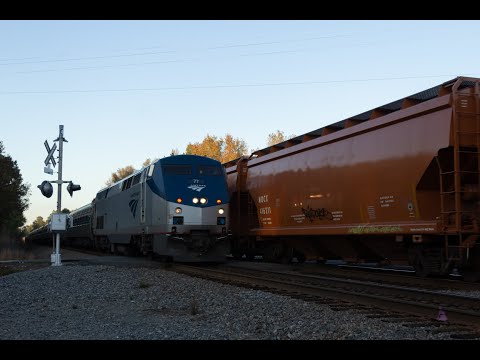 [4K] RF&P Railfanning at Elmont, VA 11.02.2019