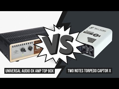 Universal Audio OX vs. Two Notes Torpedo Captor X - Audio Comparison (no talking)