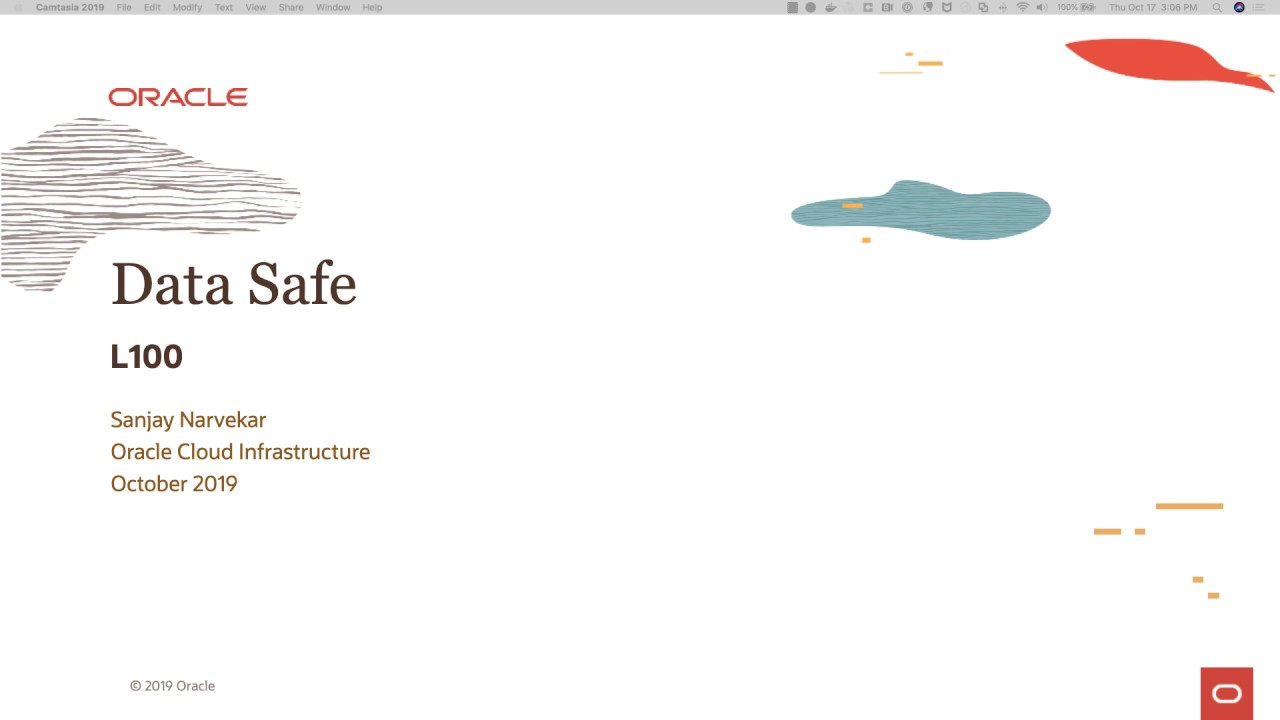 Data Safe Level 100  - Introduction to Data Safe