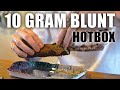 WE ROLLED A 10 GRAM BLUNT OF EXOTIC WEED THEN HOTBOXED IT Q A