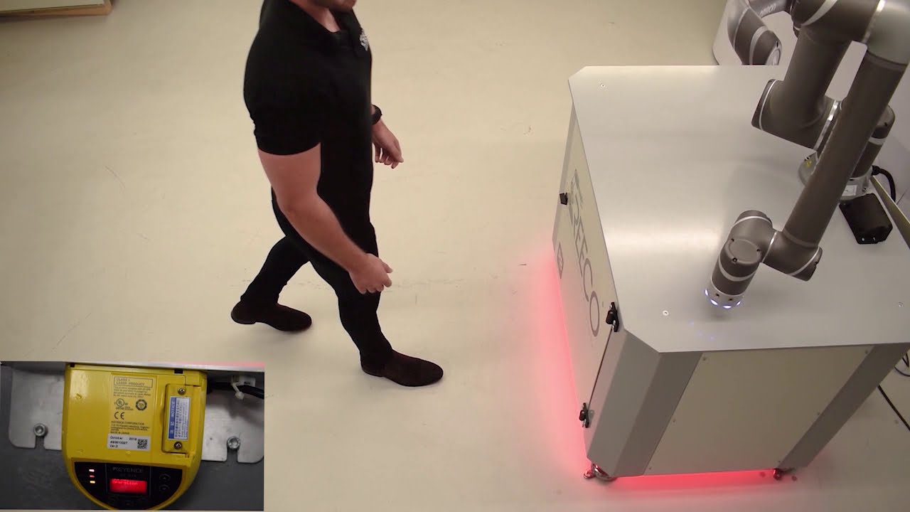 Cobot Safety Demonstration - The Traffic Light System