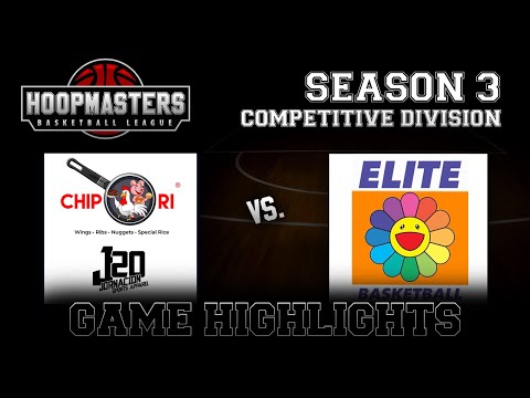 CHIPORI vs ELITE | Hoopmasters Basketball League | Season 3 Competitive Division