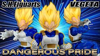 【リニューアル】S.H.Figuarts超サイヤ人ベジータ（危険なプライド）でポージングレビュー！/SHF VEGETA DANGEROUS PRIDE【DRAGON BALL】