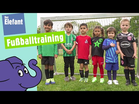 Greta und Catalea spielen Fußball | Der Elefant | WDR #fußball