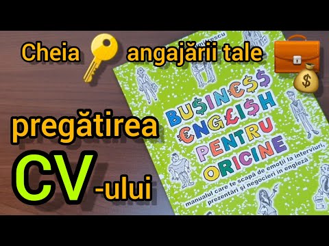 Lesson #296 📗 – Preparing your CV, the key element 🔑 on which your employment depends 💼💰