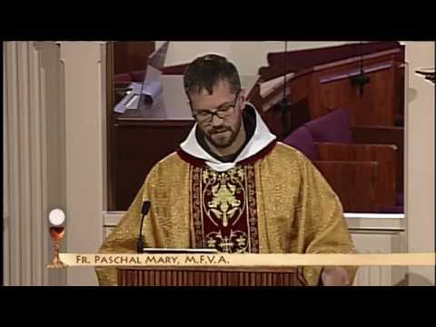 EWTN Daily Catholic Mass - 204-4-24 - Fr. Paschal Mary