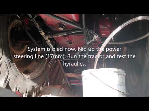 IH 585 | Hydraulic Issues | Filter Change & Bleed | MCV | PRV | Flow Divider