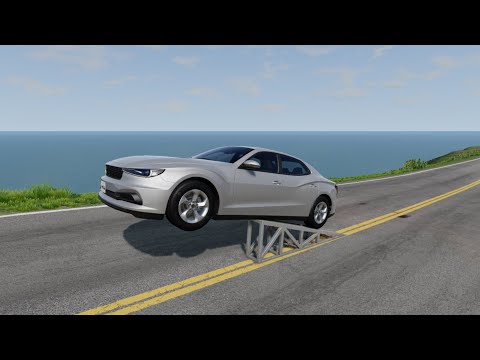 Rollover Cliff Drops - BeamNG Drive Car Crash | Crash Pistons