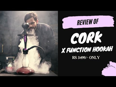 Review of 21" Cork X Function Russian Tao Hookah | Assembling | Setup and Smoke | Best Price Online