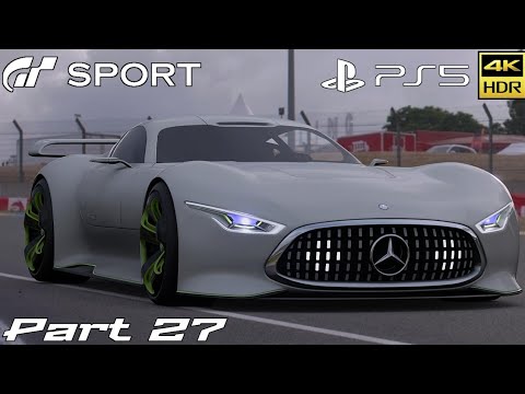 Gran Turismo Sport (PS5) 4K 60FPS - Gameplay Walkthrough Part 27 - Vision GT Trophy (Race 1 - 3)